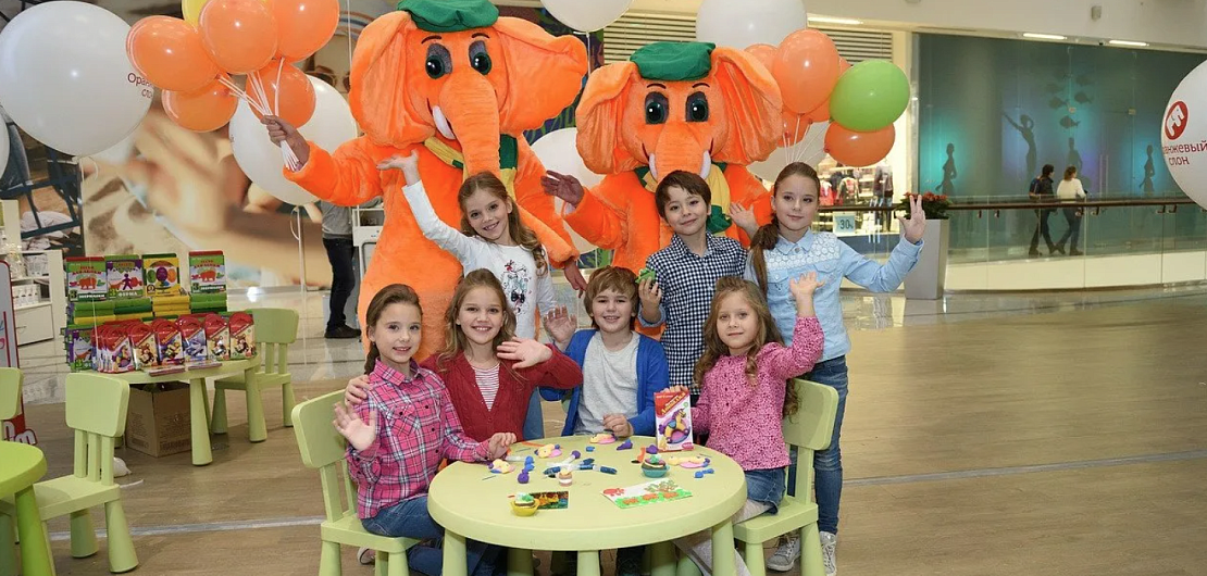 «Оранжевый слон» – франшиза детских магазинов-студий Фото - 1
