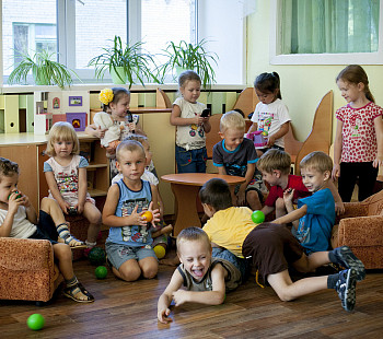 Частный детский сад с укомплектованным штатом сотрудников